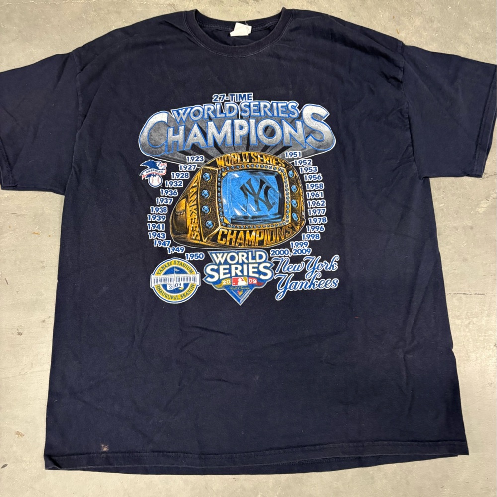 New York Yankees World Series Champions T-Shirt